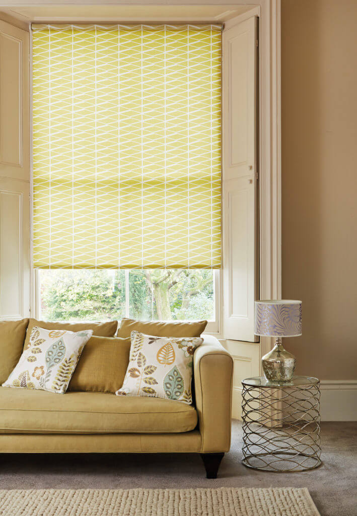 roll-up-curtains-designs-50-summery-yellow-roller-blinds-can-add-a-pop-of-colour-to-your-living